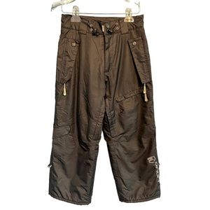 Liquid Freerider 8000 MM Women’s Snow Board Ski Pants Size S/P Black Pockets